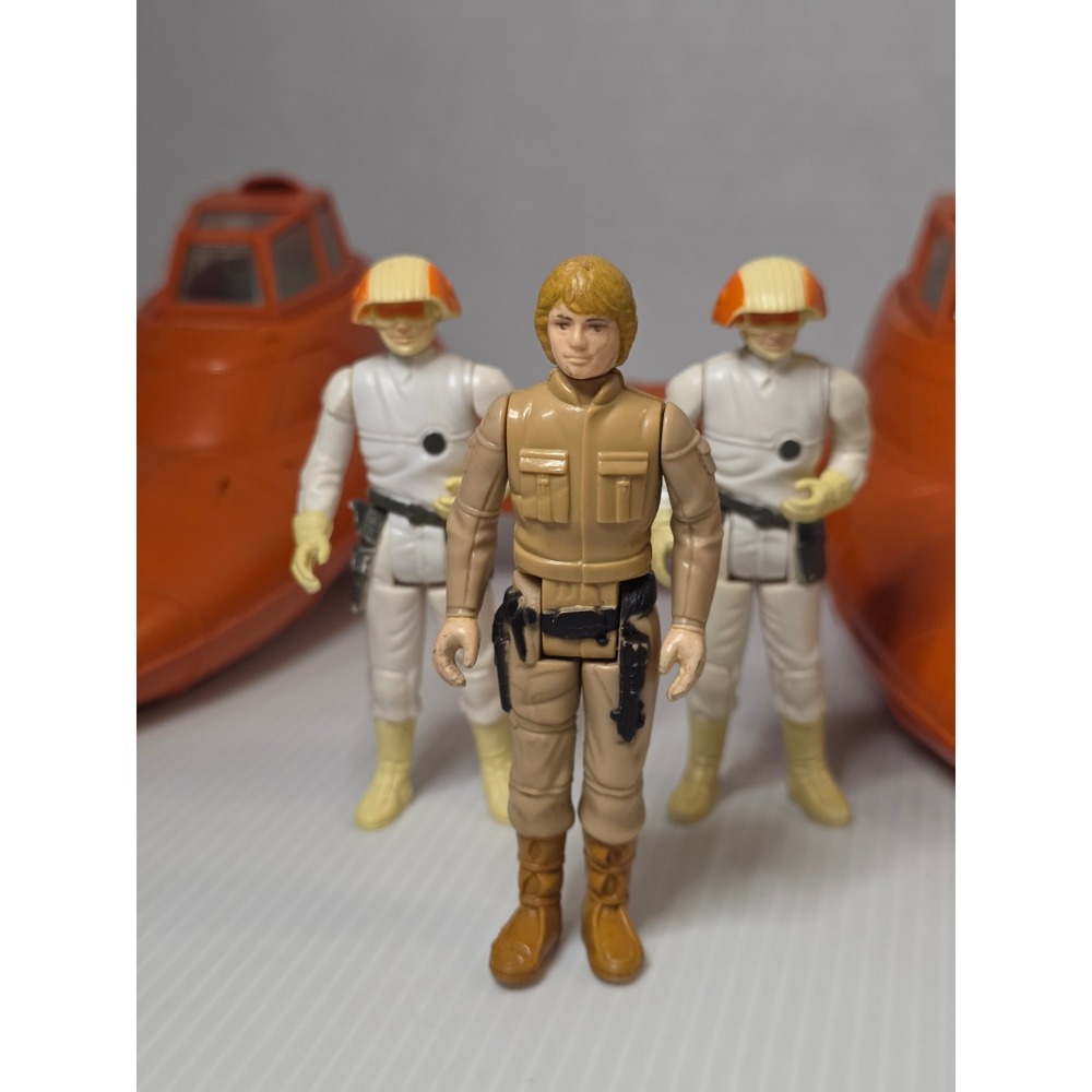 Kenner Star Wars Cloud Car Luke Bespin 3.75 Orange Fair 1980 Toy Set